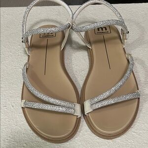Girls Silver Sandals size 5